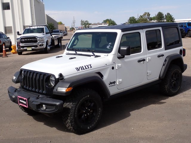 Used 2021 Jeep Wrangler Unlimited Willys with VIN 1C4HJXDG6MW692476 for sale in Bellevue, WA