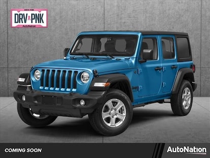 New 2023 Jeep Wrangler For Sale SUV Hydro Blue Pearlcoat | Littleton CO  1C4HJXDG6PW666948 PW666948