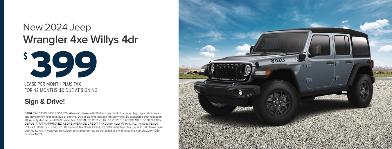 New & Used Chrysler Jeep Cars Near Englewood, CO