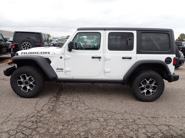 Used 2021 Jeep Wrangler Unlimited Rubicon with VIN 1C4HJXFN7MW719213 for sale in Englewood, CO