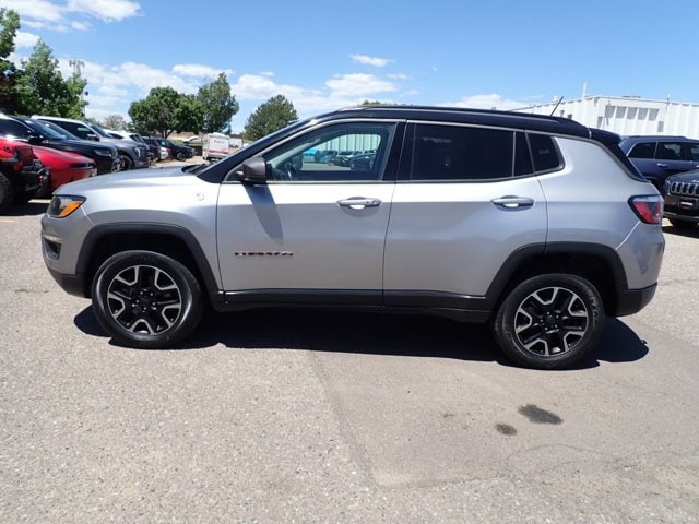 Used 2019 Jeep Compass Trailhawk with VIN 3C4NJDDB6KT670907 for sale in Englewood, CO