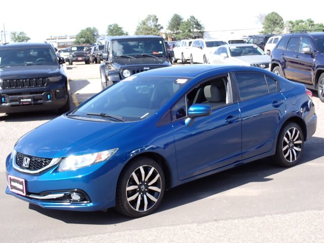 Used 2015 Honda Civic EX-L with VIN 2HGFB2F94FH550491 for sale in Englewood, CO