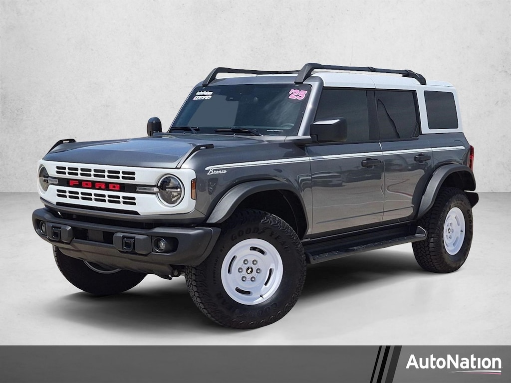 Certified 2025 Ford Bronco Heritage Edition SUV