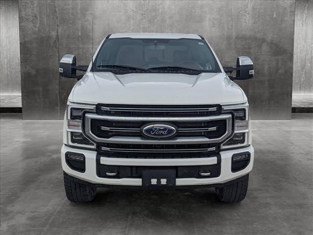 Certified 2022 Ford F-250 Super Duty Platinum with VIN 1FT8W2BT2NEG09220 for sale in Corpus Christi, TX