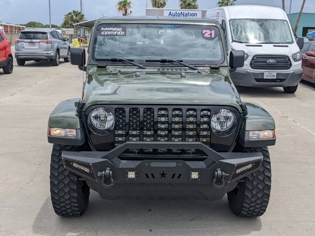 Used 2021 Jeep Gladiator WILLYS with VIN 1C6HJTAG7ML582820 for sale in Corpus Christi, TX
