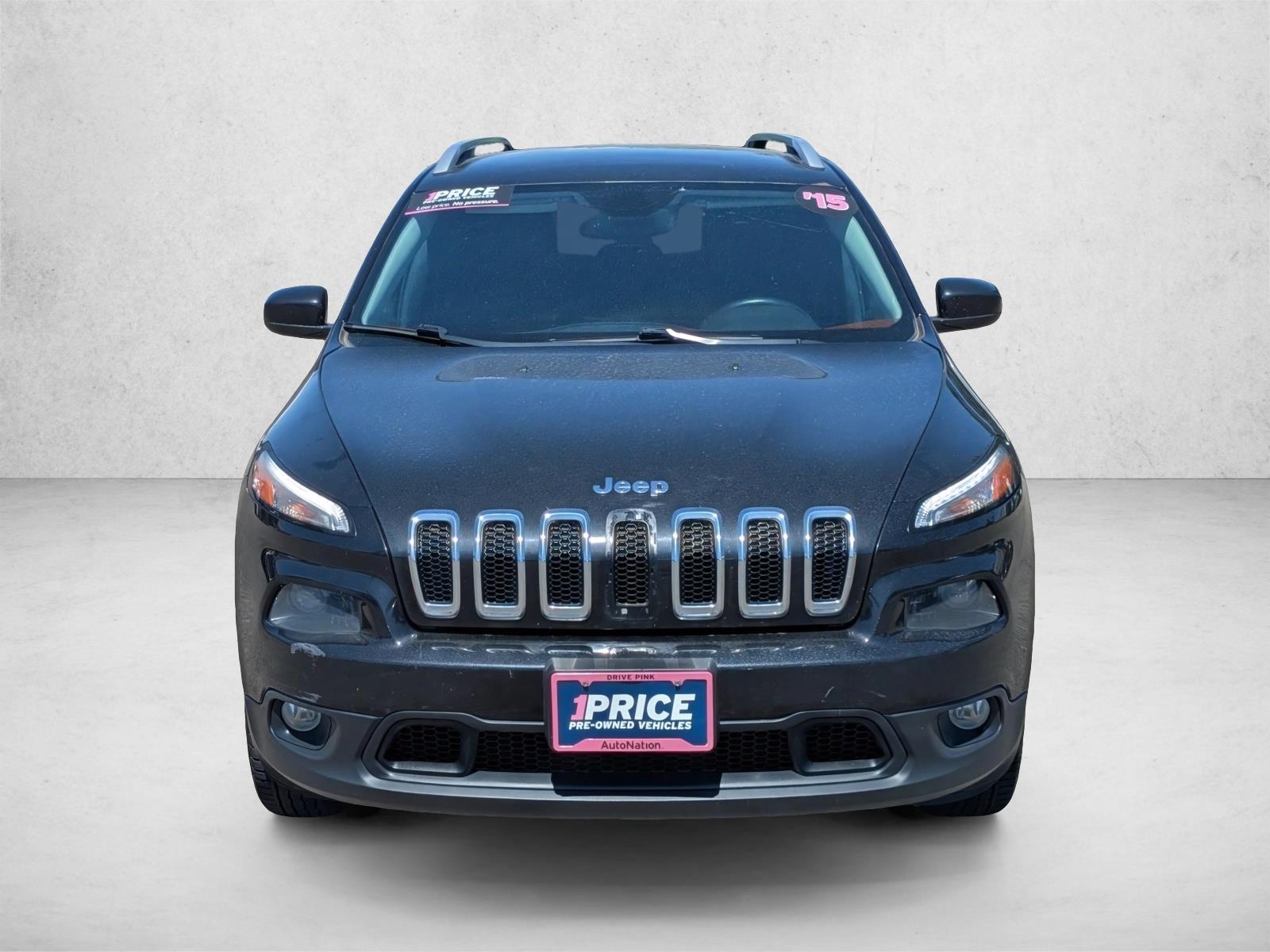 Used 2015 Jeep Cherokee Latitude with VIN 1C4PJMCB2FW794084 for sale in Littleton, CO