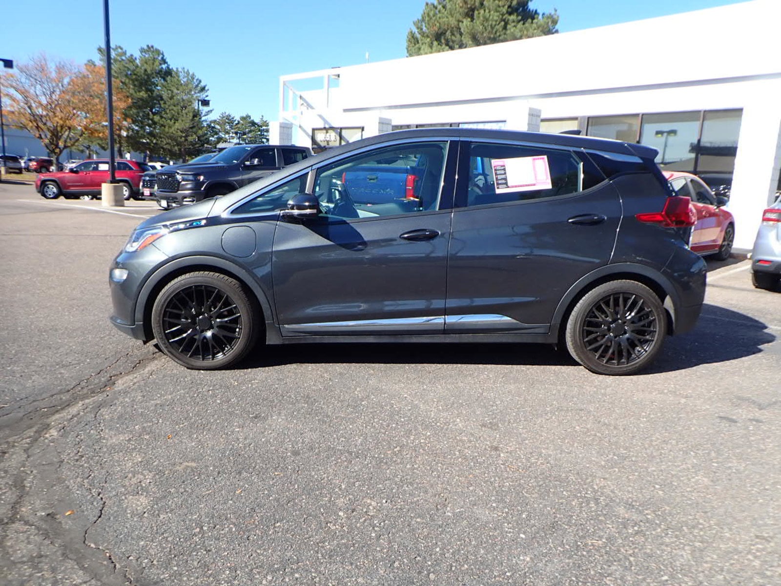 Used 2019 Chevrolet Bolt EV LT with VIN 1G1FY6S04K4114929 for sale in Littleton, CO
