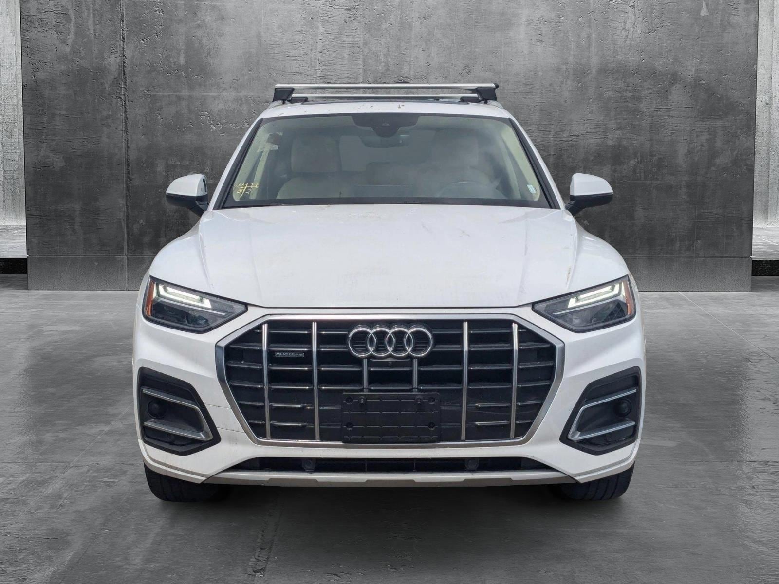 Used 2021 Audi Q5 Premium Plus with VIN WA1BAAFY2M2131105 for sale in Littleton, CO