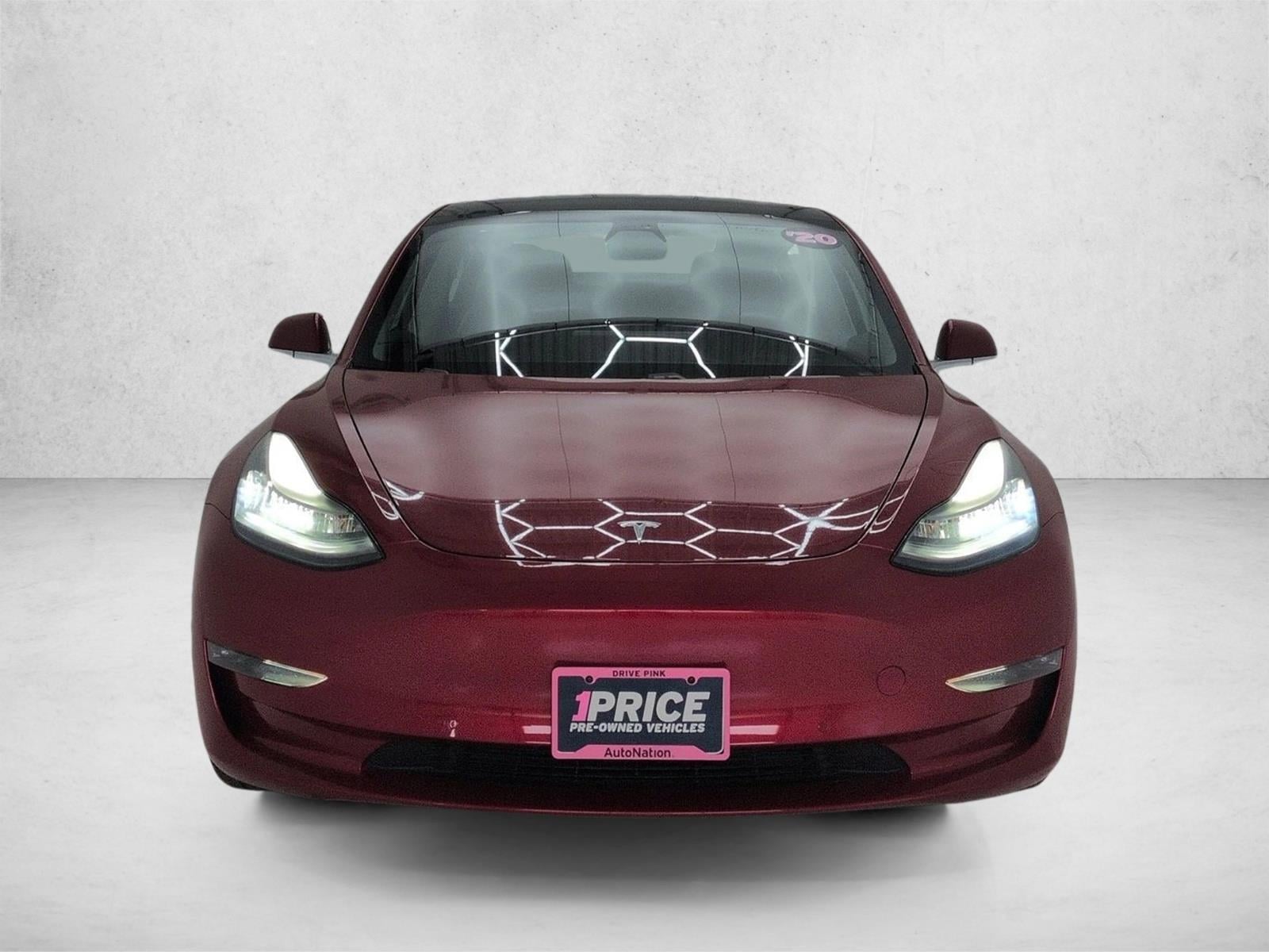 Used 2020 Tesla Model 3 Base with VIN 5YJ3E1EB1LF801282 for sale in Littleton, CO