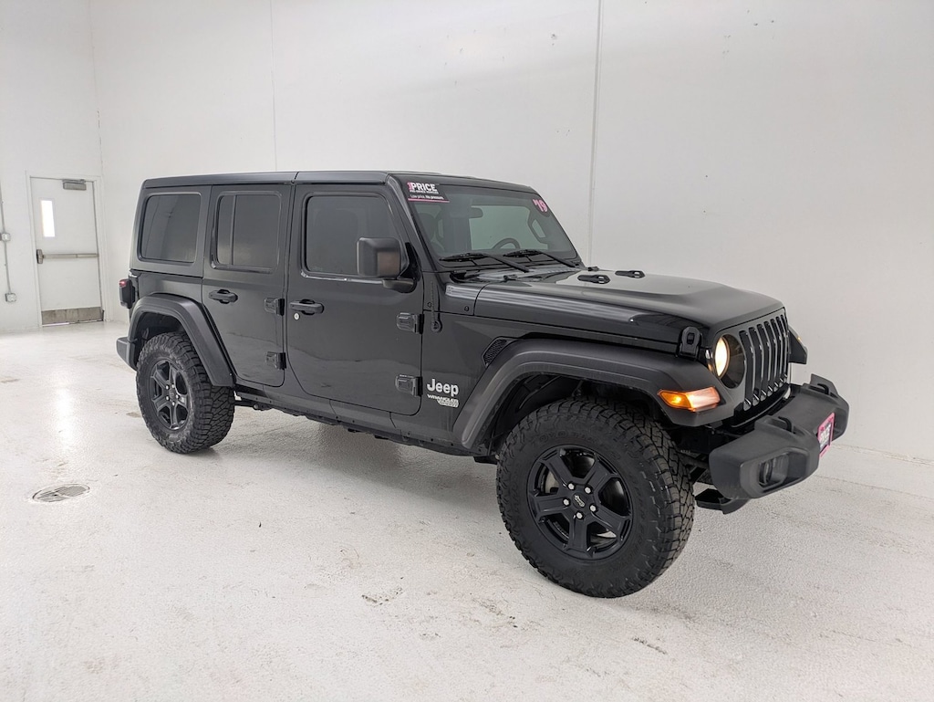 Used 2019 Jeep Wrangler Sport S Sport Utility