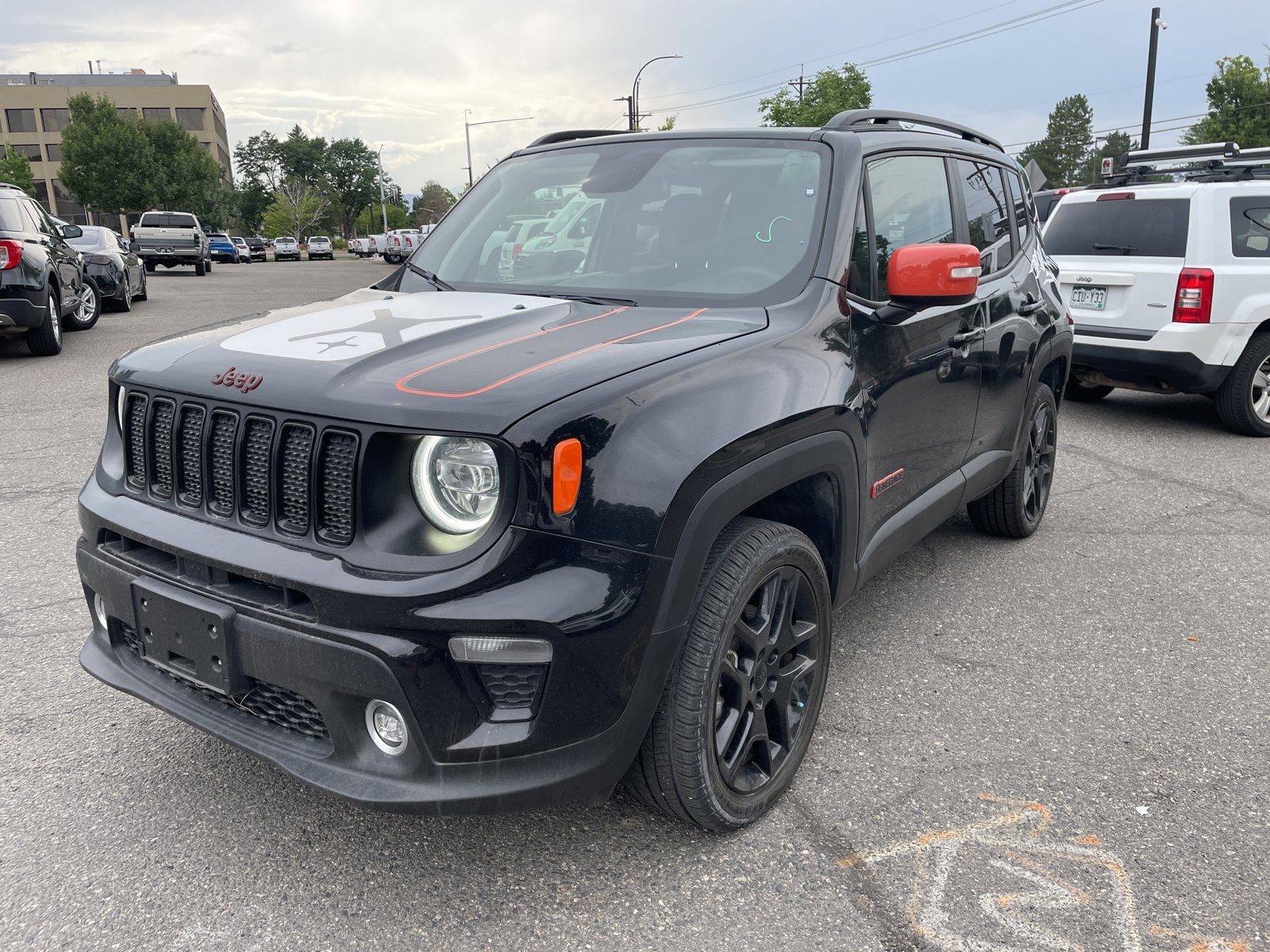 Used 2020 Jeep Renegade Orange Edition with VIN ZACNJBBB7LPL72914 for sale in Littleton, CO