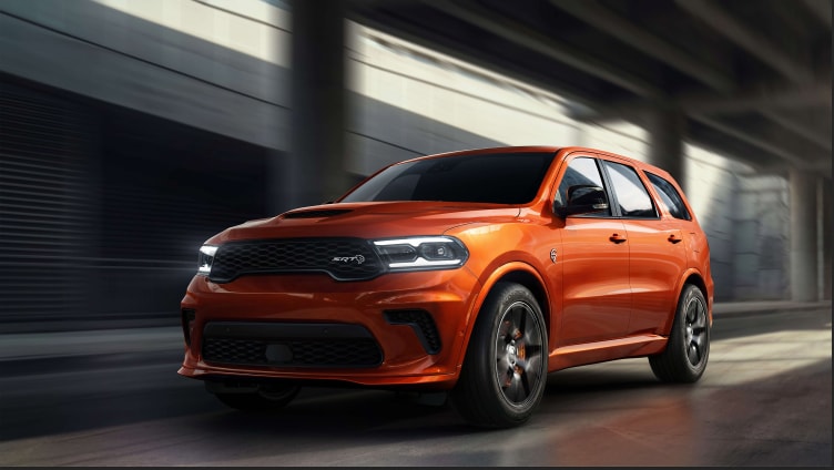Dodge Durango in Toxic Orange