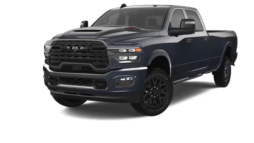 Learn about the exterior colors of the 2025 Ram 3500 2025 Ram 3500 in Forged Blue