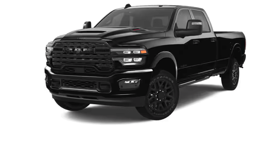 Learn about the exterior colors of the 2025 Ram 3500 2025 Ram 3500 in Diamond Black