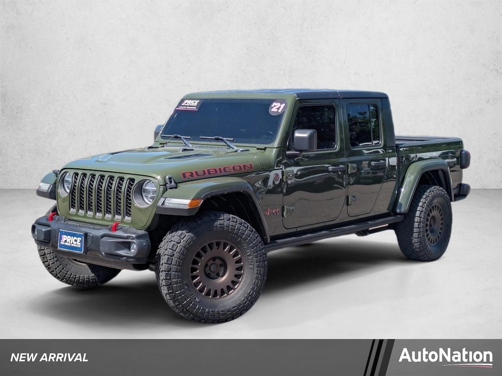 Used 2021 Jeep Gladiator Rubicon Crew Cab Pickup