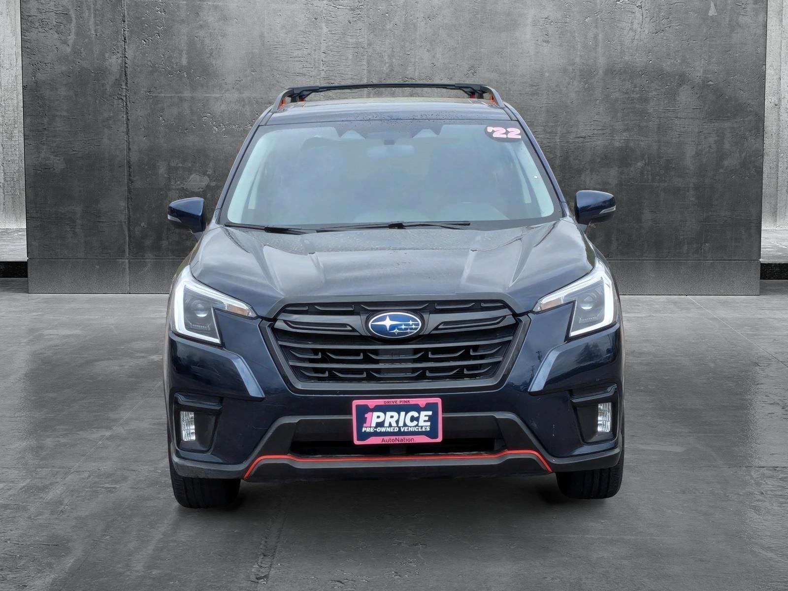 Used 2022 Subaru Forester Sport with VIN JF2SKAJC9NH463718 for sale in Littleton, CO