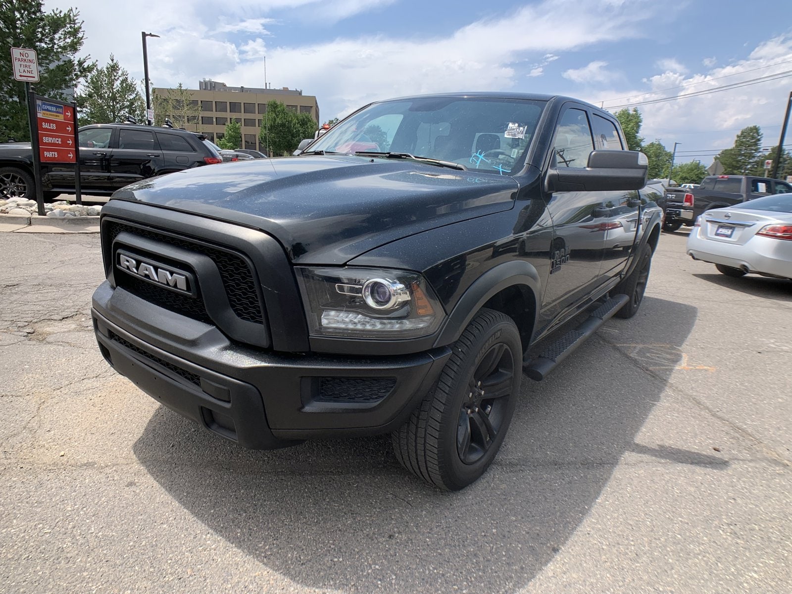 Used 2022 RAM Ram 1500 Classic Warlock with VIN 1C6RR7LG1NS192885 for sale in Littleton, CO