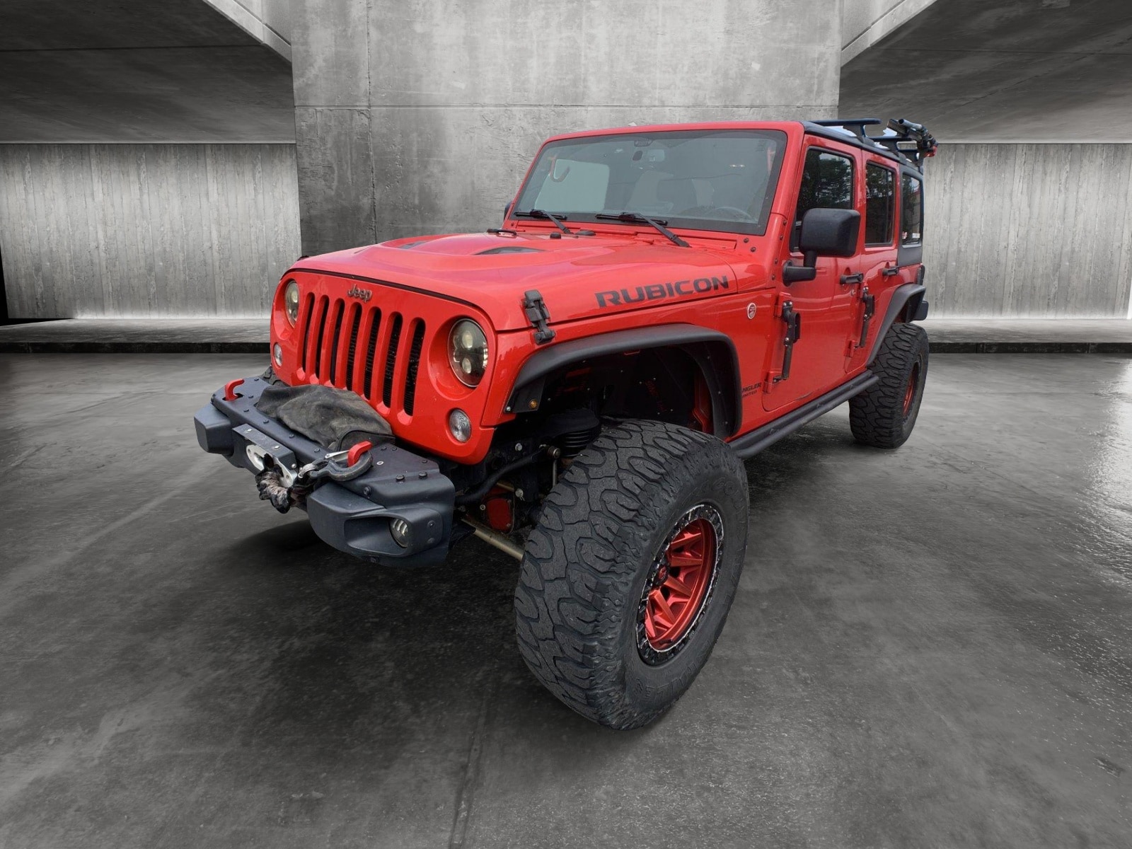 Used 2016 Jeep Wrangler Unlimited Rubicon Hard Rock with VIN 1C4BJWFG8GL145969 for sale in Littleton, CO