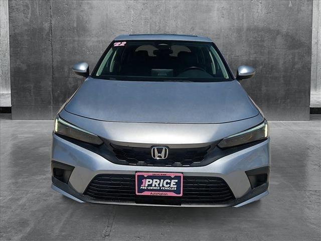 Used 2022 Honda Civic Hatchback EX-L with VIN 19XFL1H75NE018856 for sale in Colorado Springs, CO