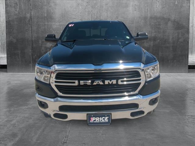 Used 2021 RAM Ram 1500 Pickup Big Horn/Lone Star with VIN 1C6SRFMT3MN774877 for sale in Colorado Springs, CO