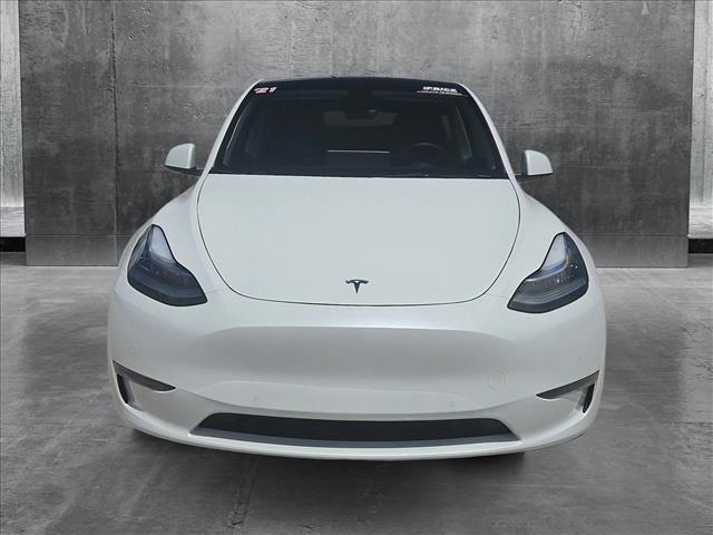 Used 2021 Tesla Model Y Long Range with VIN 5YJYGAEE3MF203951 for sale in Colorado Springs, CO