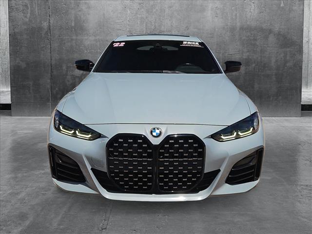 Used 2022 BMW 4 Series M440i with VIN WBA13AW00NFM14826 for sale in Colorado Springs, CO