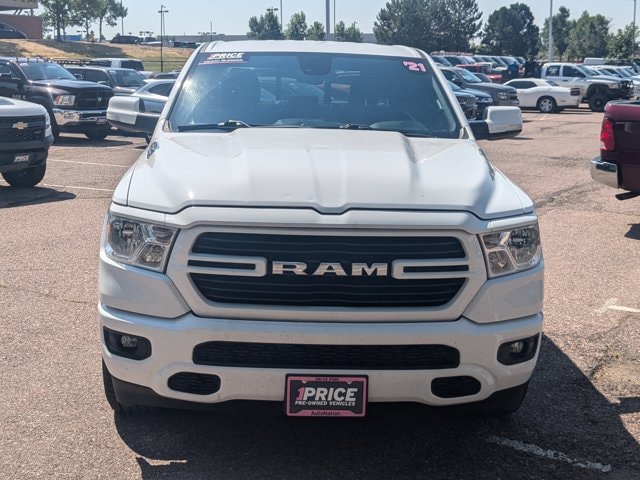 Used 2021 RAM Ram 1500 Pickup Big Horn/Lone Star with VIN 1C6SRFMT2MN516236 for sale in Colorado Springs, CO