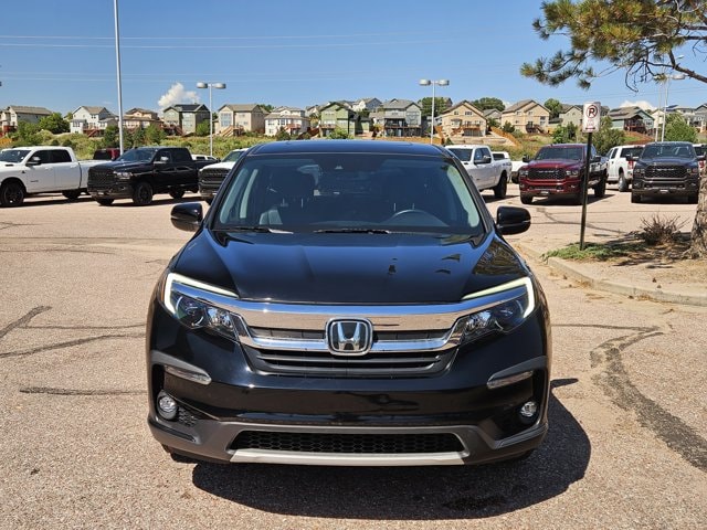 Used 2021 Honda Pilot EX-L with VIN 5FNYF6H58MB054433 for sale in Colorado Springs, CO