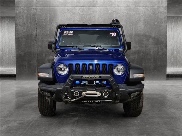 Used 2018 Jeep All-New Wrangler Unlimited Sport with VIN 1C4HJXDN5JW191797 for sale in Colorado Springs, CO