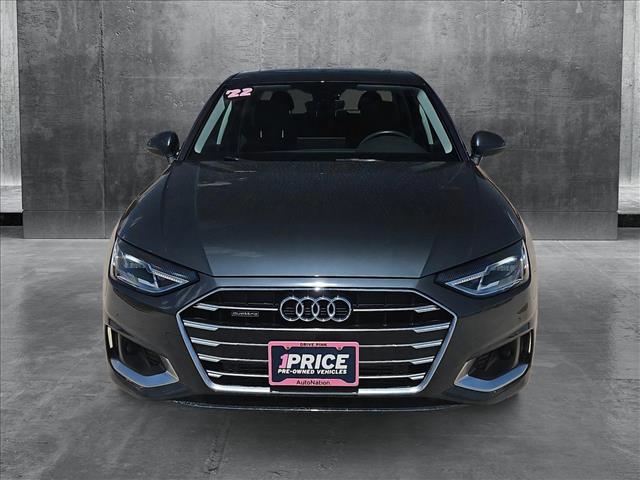 Used 2022 Audi A4 Premium with VIN WAUABAF44NN014084 for sale in Colorado Springs, CO