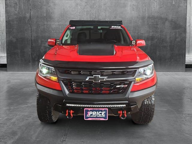 Used 2018 Chevrolet Colorado ZR2 with VIN 1GCPTEE10J1266117 for sale in Colorado Springs, CO