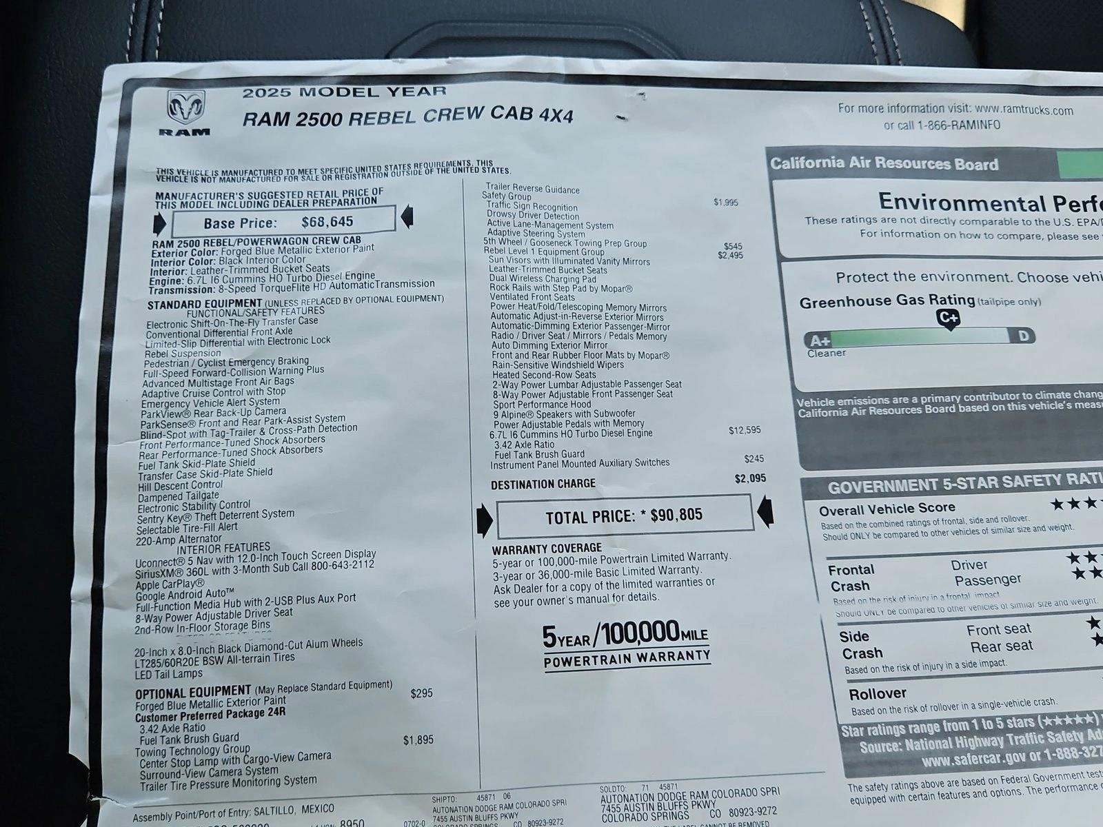2025 RAM 2500 Rebel - Photo 18