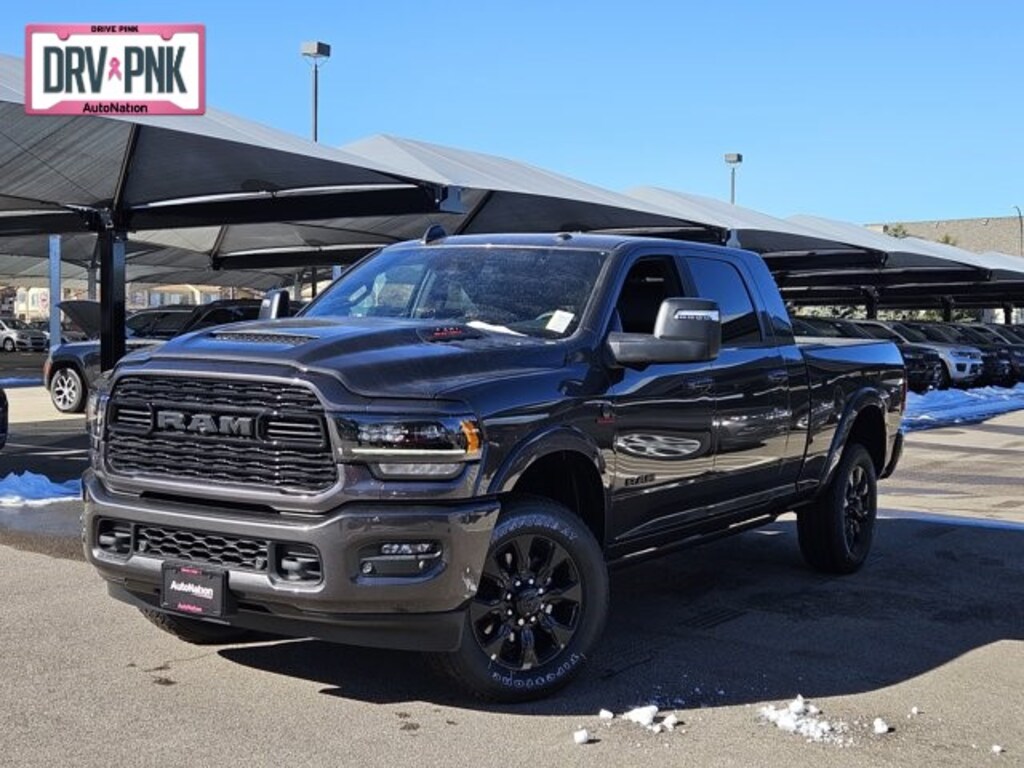 New 2024 Ram 3500 For Sale Truck Mega Cab Granite Crystal Littleton
