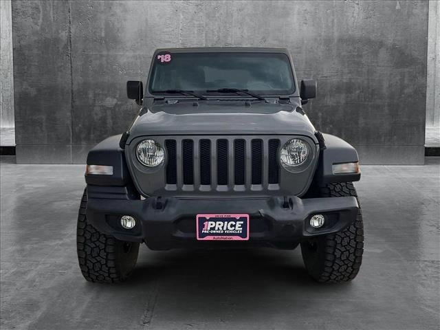 Used 2018 Jeep All-New Wrangler Unlimited Sport S with VIN 1C4HJXDN1JW197533 for sale in Colorado Springs, CO