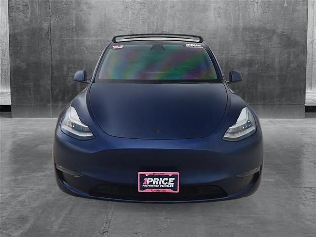 Used 2022 Tesla Model Y Long Range with VIN 7SAYGDEE3NF336344 for sale in Colorado Springs, CO