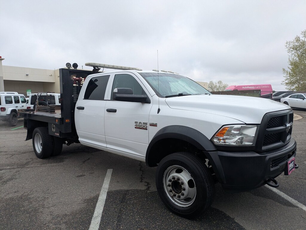 Used 2018 Ram 4500 Chassis Tradesman Truck Crew Cab