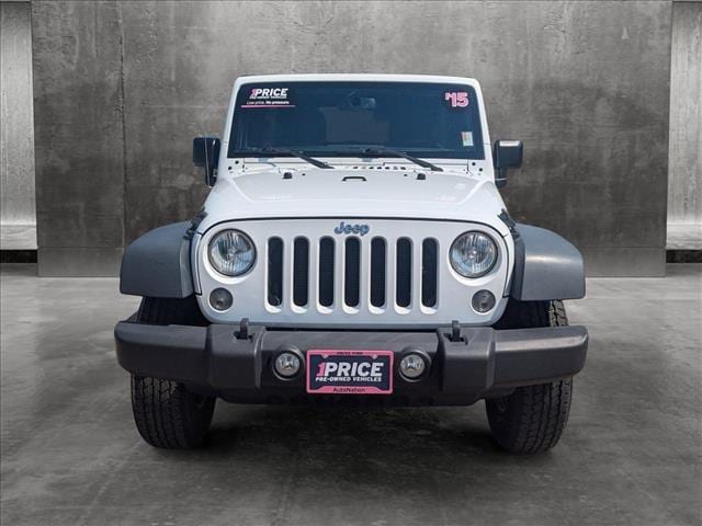 Used 2015 Jeep Wrangler Unlimited Sport with VIN 1C4HJWDG5FL618836 for sale in Colorado Springs, CO