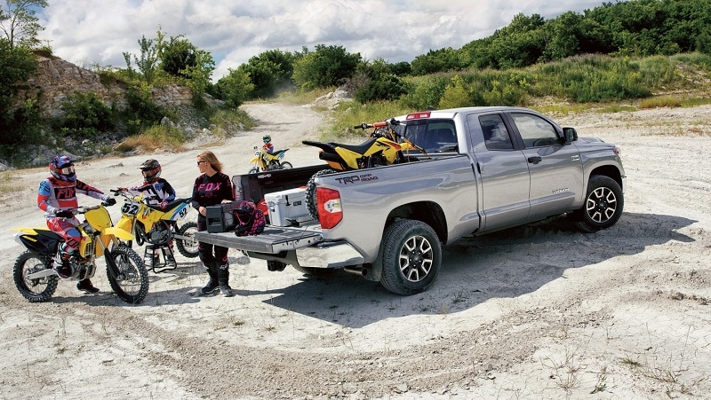 Exterior view of the Toyota Tundra Double Cab