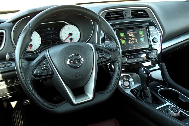 Exterior view of the 2021 Nissan Maxima 40th Anniversary Edition