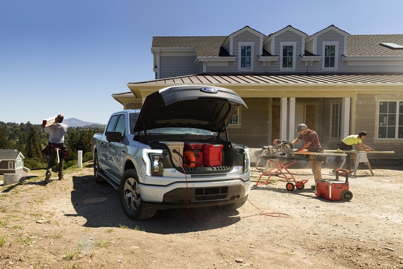 Exterior view of the 2022 
Ford F-150