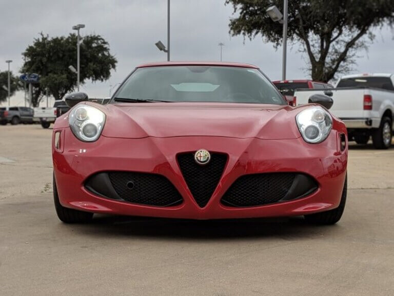 The Alfa Romeo 4C is a budget-priced Italian supercar.