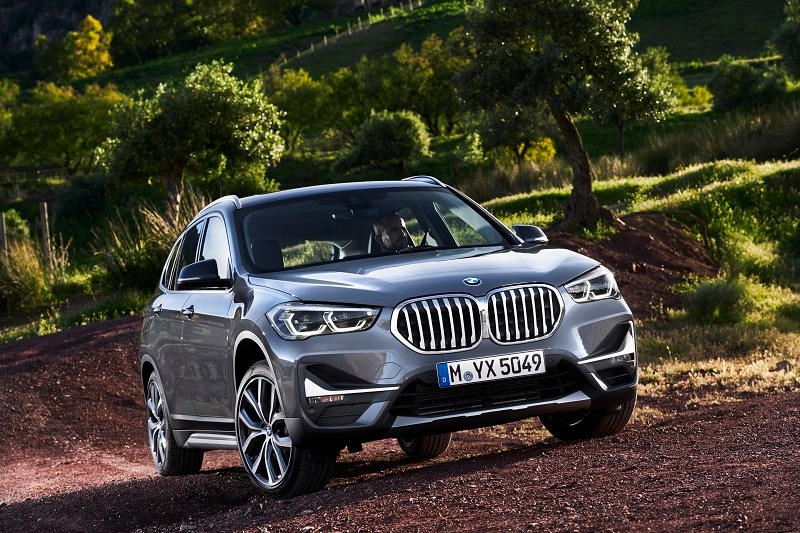 Exterior view of the 2021 BMW X1