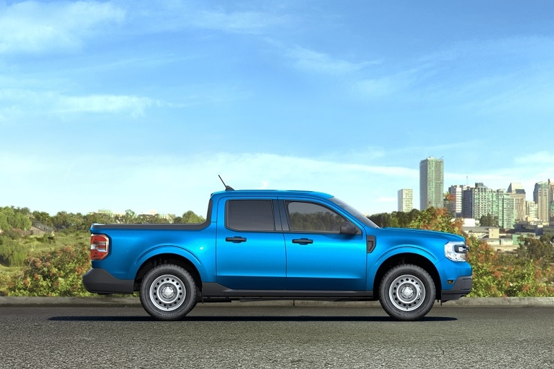 Exterior view of the all-new Ford Maverick pickup