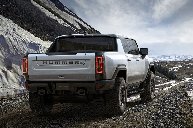 See the engine of the 2022 GMC Hummer EV