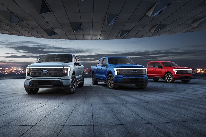 Exterior view of the
2022 Ford F-150