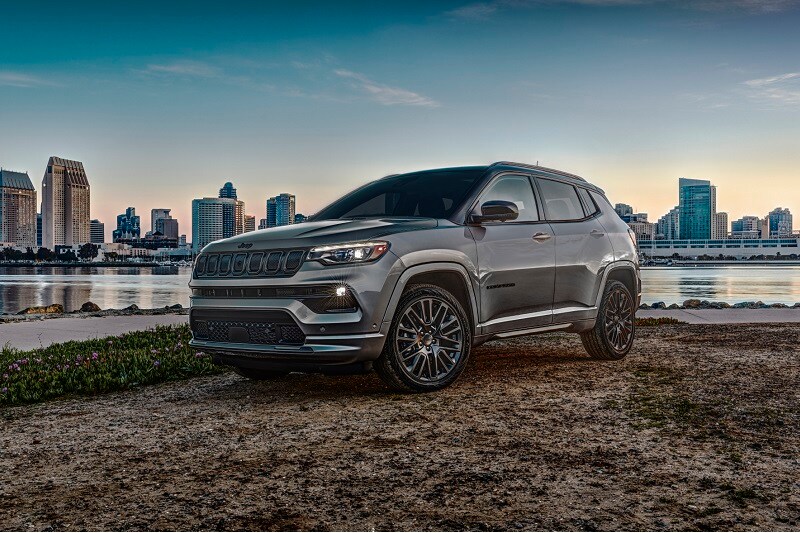 Exterior view of the 2022 Jeep Compass