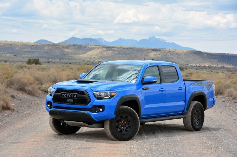 On the highway, performance suspension of the TRD Pro never interferes with ride quality.