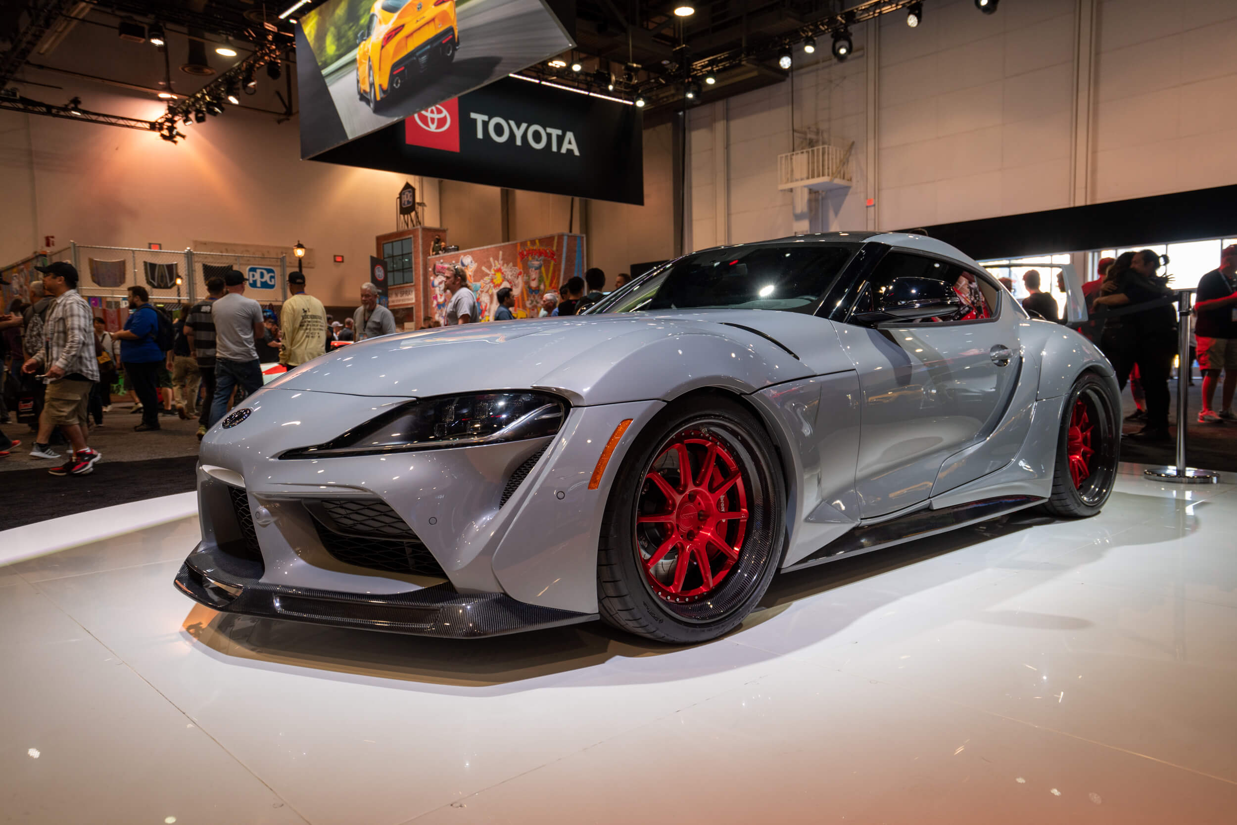 The 2020 Toyota Supra was out in force at SEMA 2019