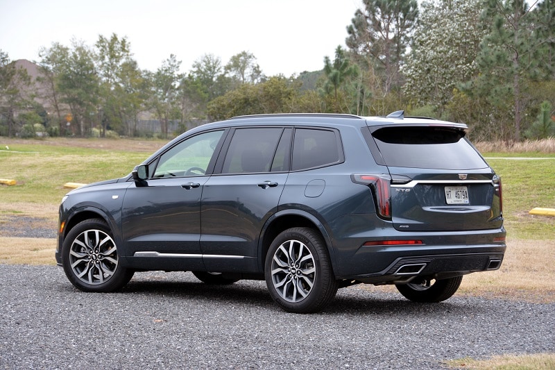 Exterior view of the 2021 Cadillac XT6 Sport AWD