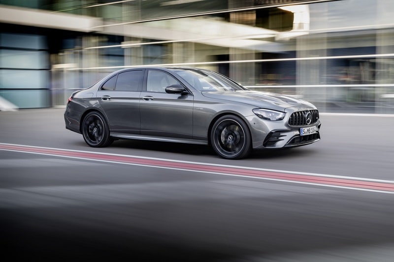 Exterior view of a Mercedes-Benz vehicle